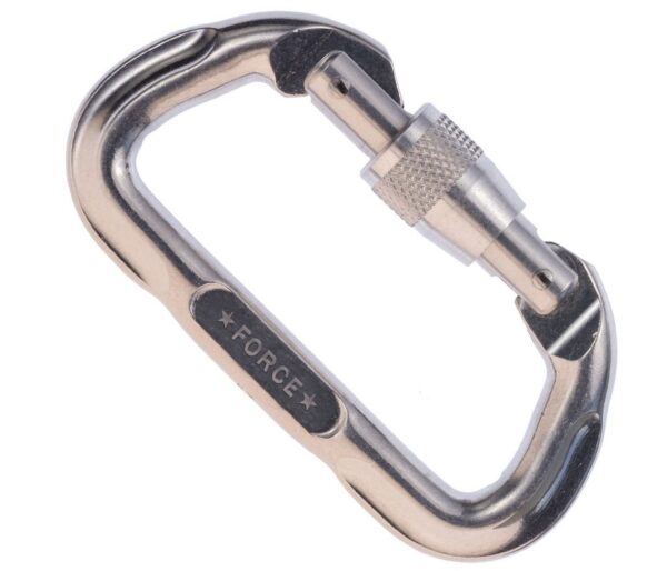 Force D Screw-Lok Carabiner