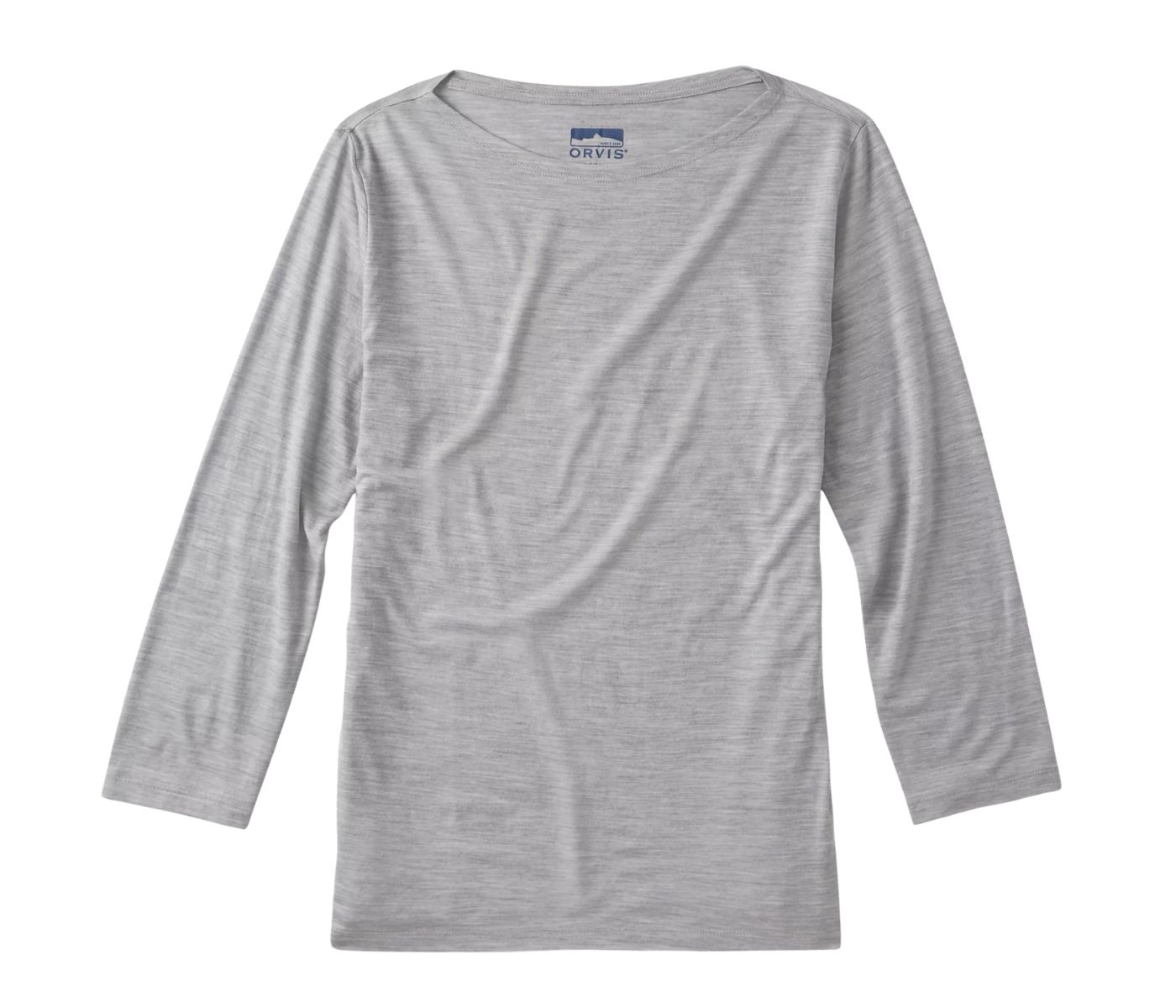 Women's Orvis Merino Boatneck 3/4 Sleeve T-Shirt - Image 2